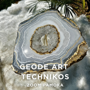 Geode art technikos - ZOOM pamoka