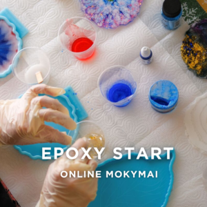 Epoxy Start - Epoksido baziniai ONLINE mokymai