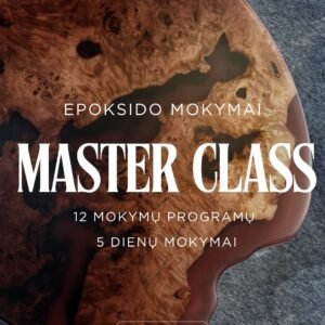 Master class Epoksido mokymai